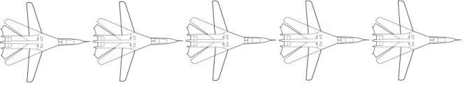 5 F-111s
